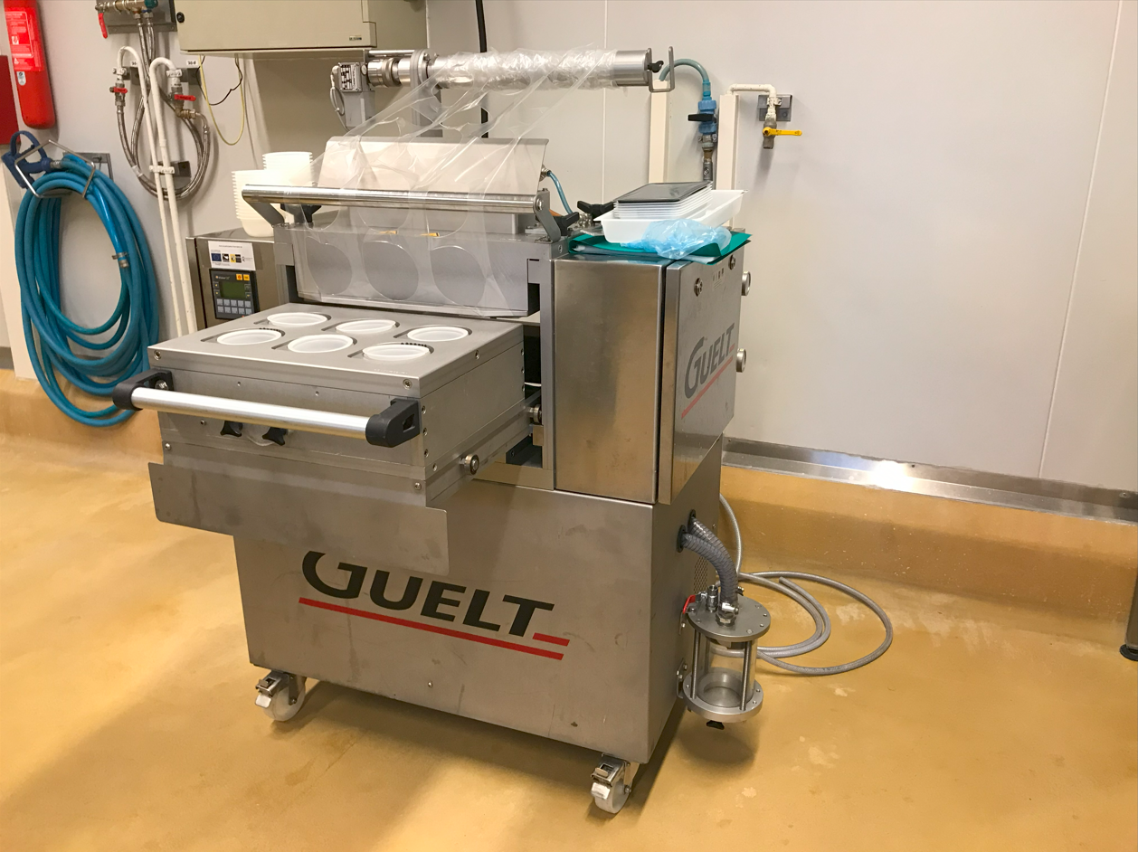 operculeuse injection balayage gaz Guelt