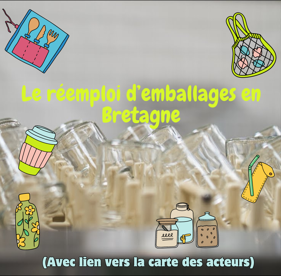 le réemploi d'emballages en Bretagne