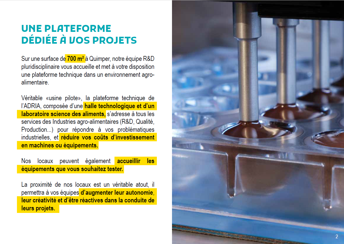 hall technologique ADRIA