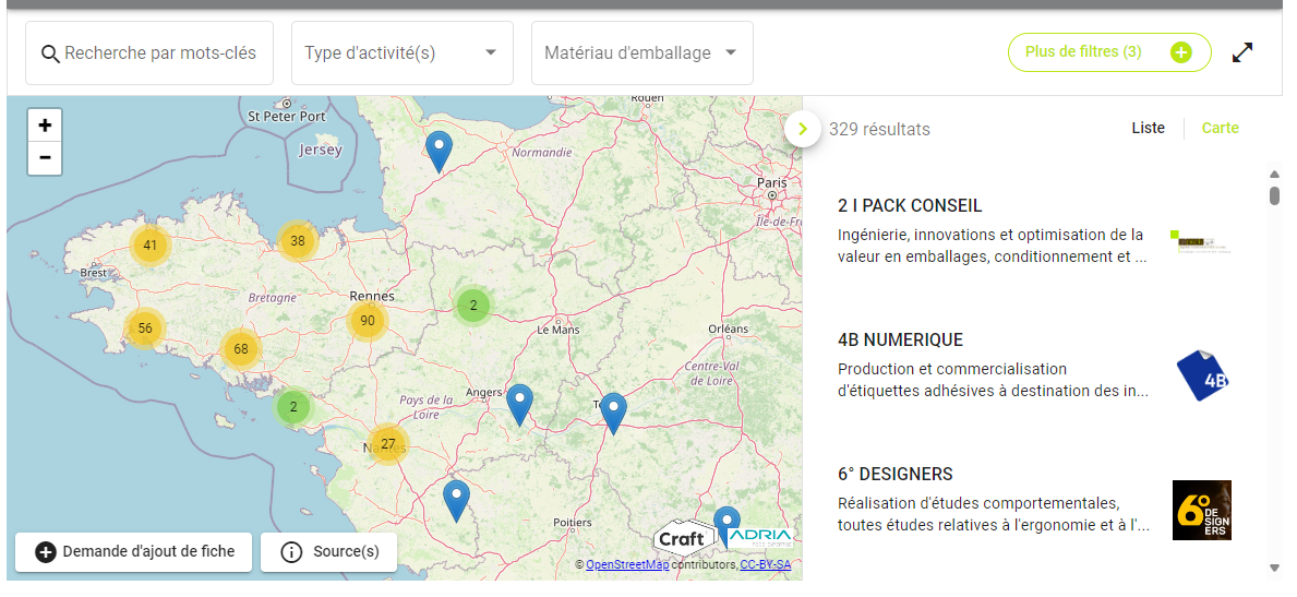 annuaire emballage Breizpack