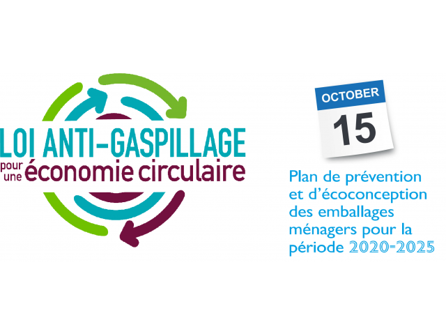 Agenda loi AGEC : plan de prévention et d'éco-conception