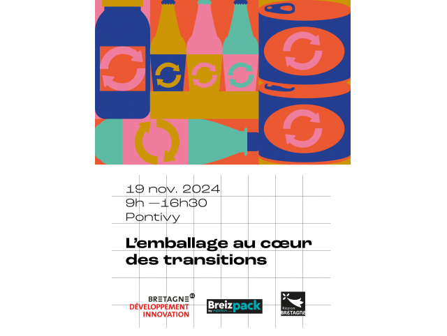 Evénement Emballages & Transitions le 19/11 à Pontivy (56)