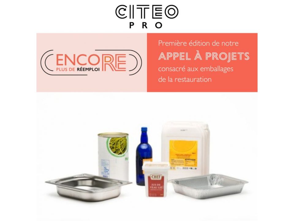 Appel à projet CITEO pro Réemploi & Restauration